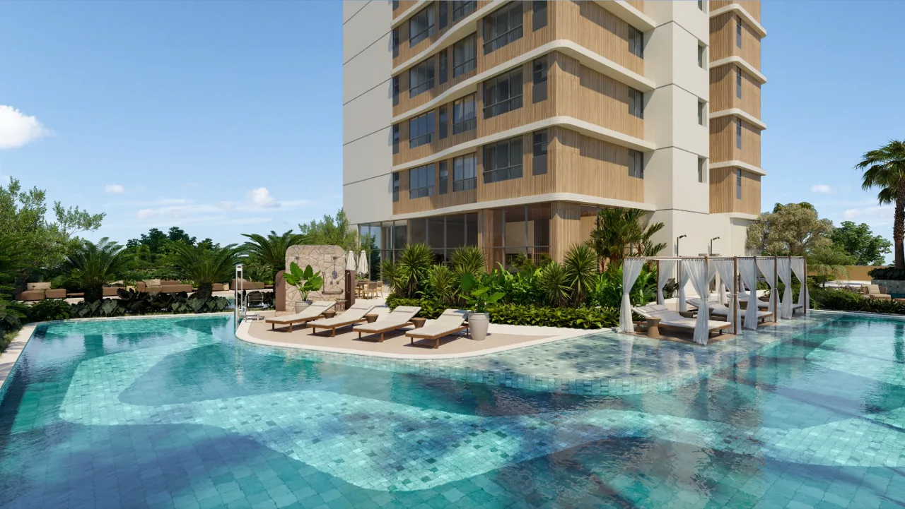 Piscina e lounge