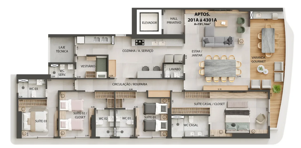 Planta Torre A · final 01